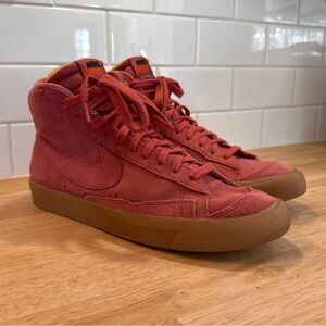 Nike Blazer Mid 77 Suede Light Redwood Hi-Top Shoes Sneakers 2019 Mens Size 9